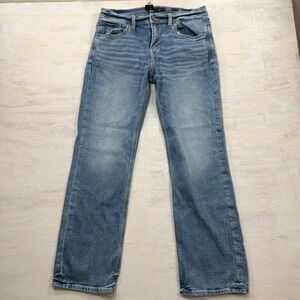 BKE Jeans Jake 34x32 Straight Leg Stretch Medium Wash Denim Mens